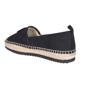 Michael Kors,Navy Blue Canvas Espadrilles,Slip-On,Logo YachtWear Design,Size 7